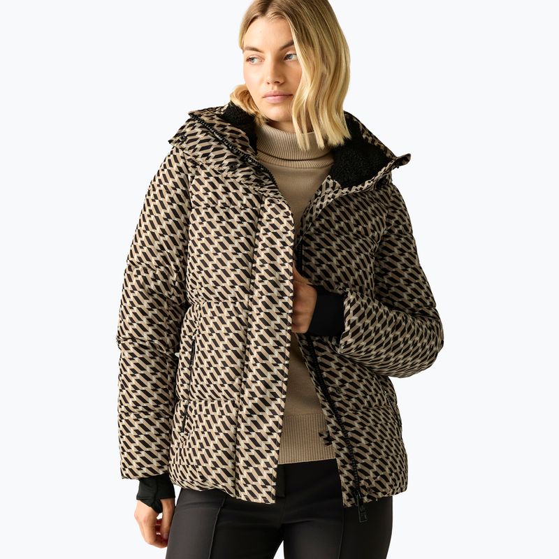 Dámská lyžařská bunda Dare 2b Allure Jacket white pepper geo print