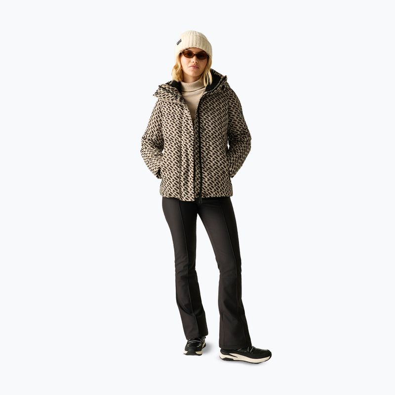Dámská lyžařská bunda Dare 2b Allure Jacket white pepper geo print 2