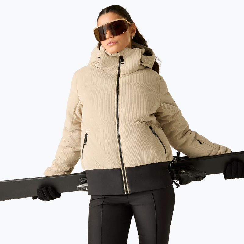 Dámská lyžařská bunda Dare2B Glitz II Jacket white pepper cord 5