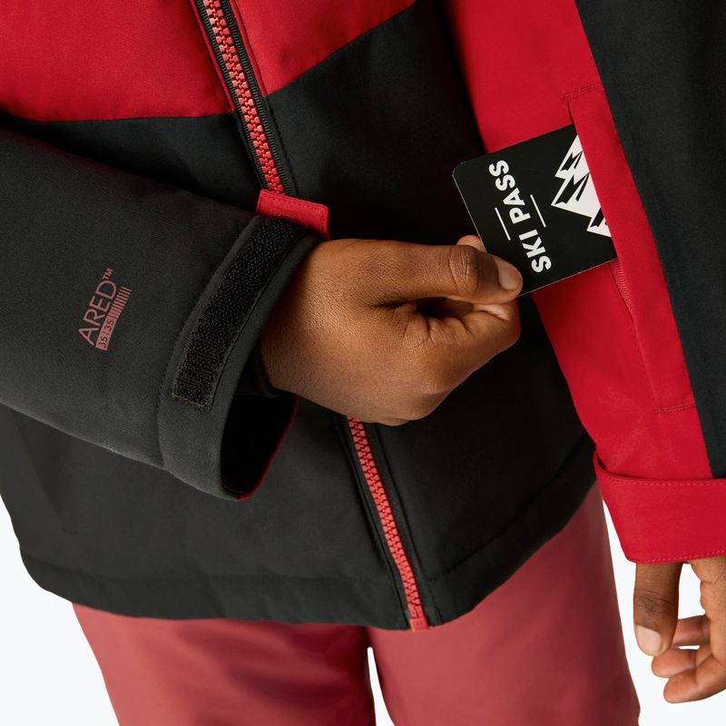 Dětská lyžařská bunda Dare 2b Cheery black/danger red 7