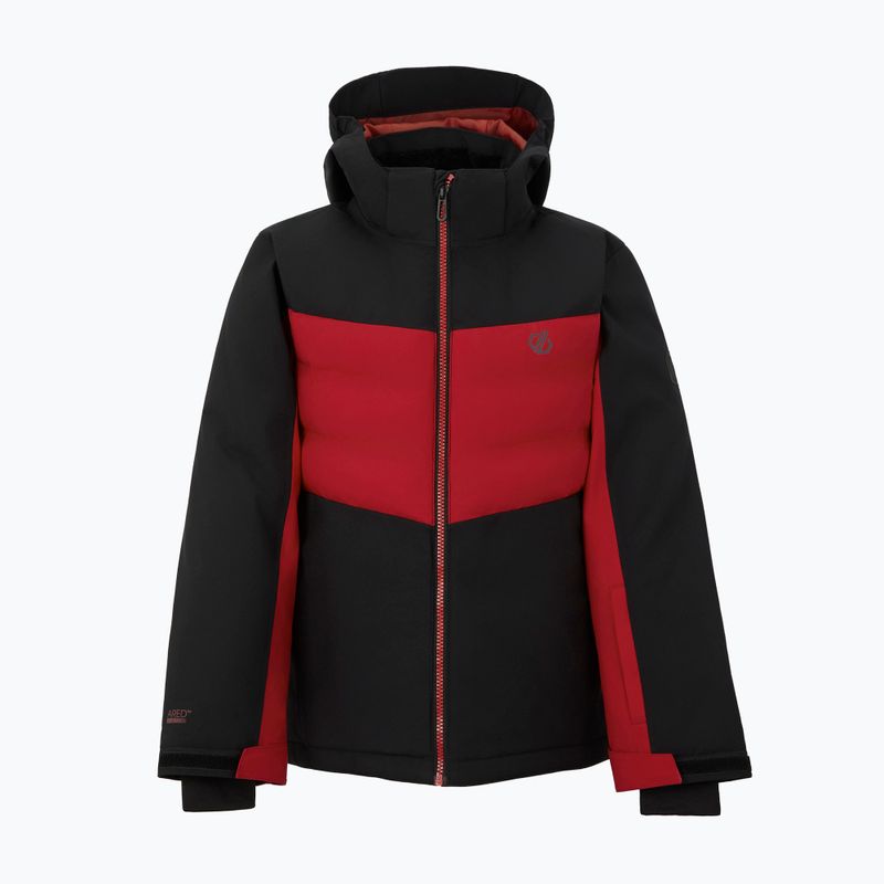 Dětská lyžařská bunda Dare 2b Cheery black/danger red 10