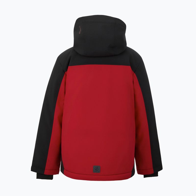Dětská lyžařská bunda Dare 2b Cheery black/danger red 11