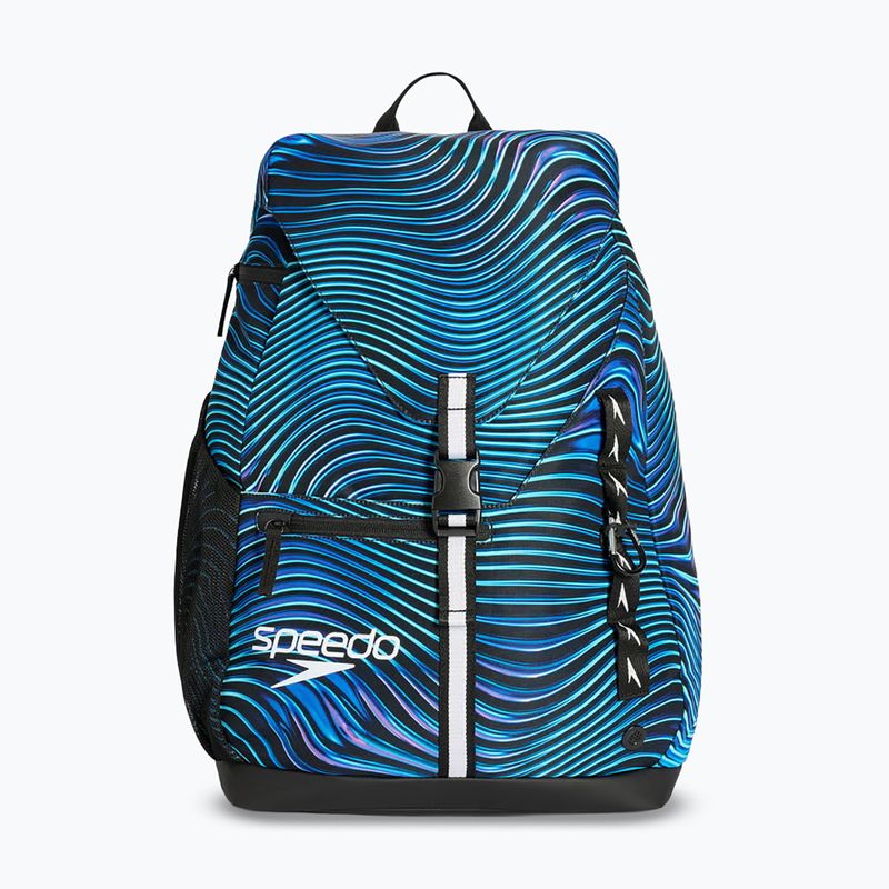 Plavecký batoh Speedo Team Printed 35 l summer stamp deep sapphire