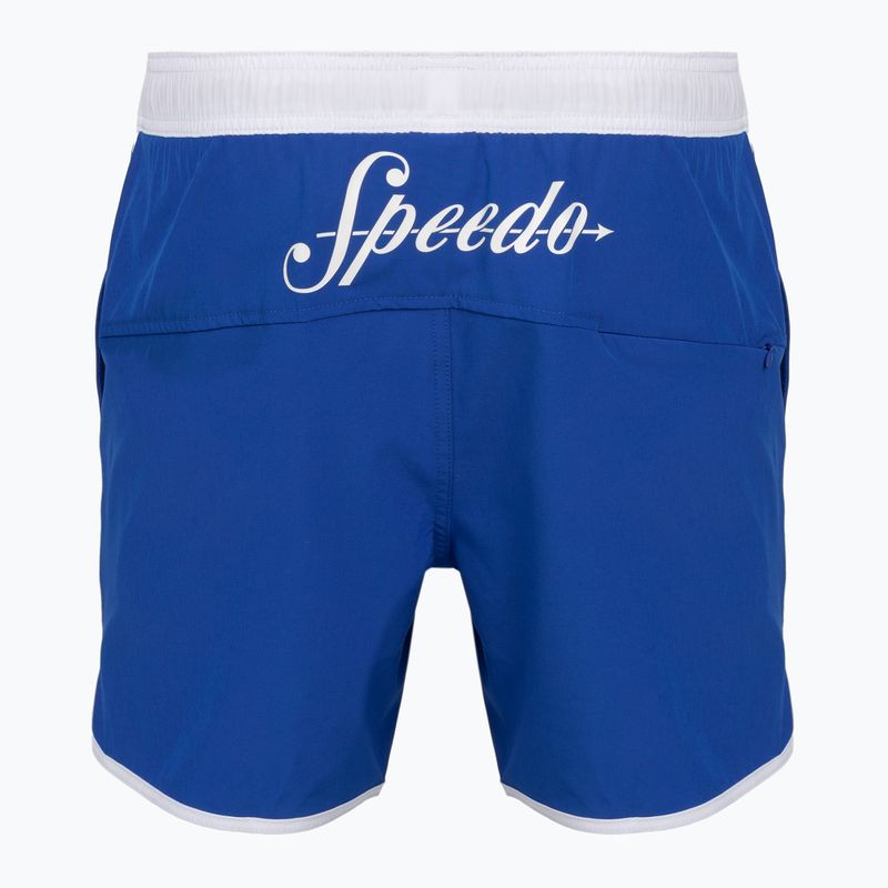 Pánské koupací šortky Speedo Jetstream Retro Logo Volley 16" 8-005082002 Turkish Sea 2