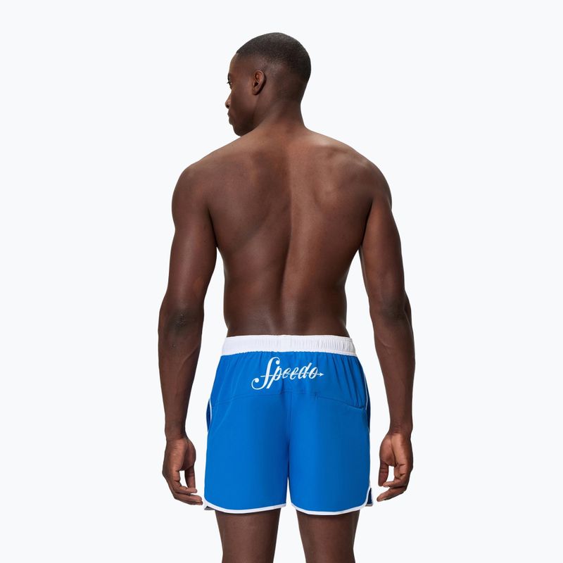 Pánské koupací šortky Speedo Jetstream Retro Logo Volley 16" 8-005082002 Turkish Sea 2