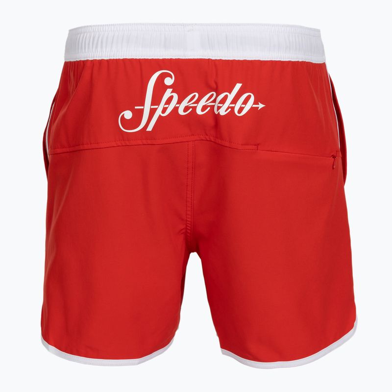 Pánské koupací šortky Speedo Jetstream Retro Logo Volley 16" 8-005082003 high risk red 2