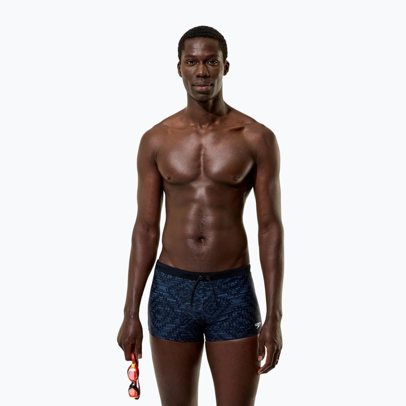 Pánské plavecké boxerky Speedo Valmilton Aquashort anthracite 3