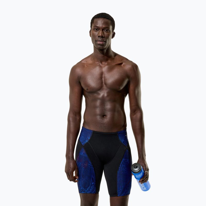 Pánské plavecké jammery Speedo Endurance+ Max Compression Jammer black/blue 3