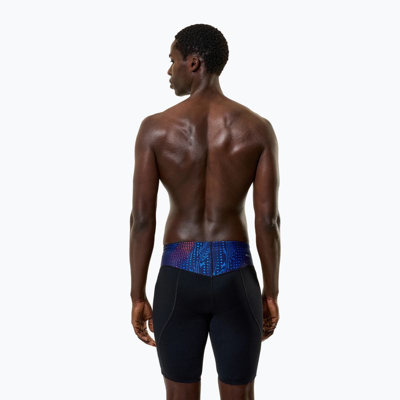 Pánské plavecké jammery Speedo Endurance+ Max Compression Jammer black/blue 4