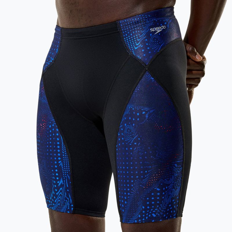 Pánské plavecké jammery Speedo Endurance+ Max Compression Jammer black/blue 6