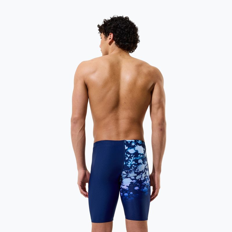 Pánské plavecké jammery Speedo Placement Printed Jammer moonglow smoke/navy 4