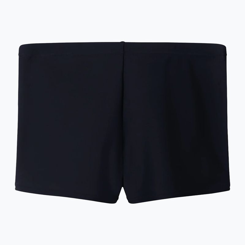 Pánské plavecké boxerky Speedo Medley Logo Aquashort anthracite/hyper teal 2