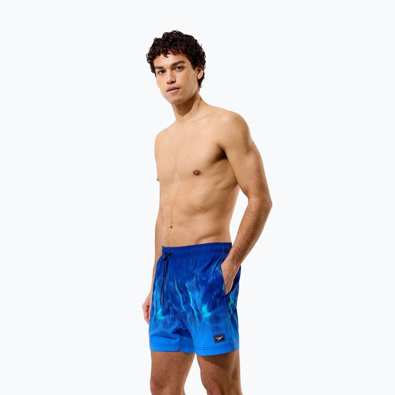 Pánské koupací šortky Speedo Printed Redondo Edge Volley 16" night watch 3