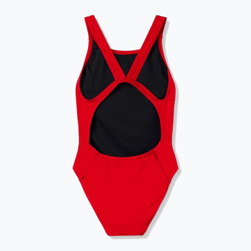 Dámské jednodílné plavky Speedo Solid Endurancex Leaderback team red 2