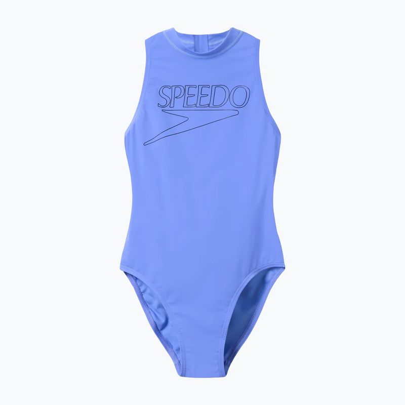 Dámské jednodílné plavky Speedo Endurance+ Logo Hydrasuit moonlight lavender 6