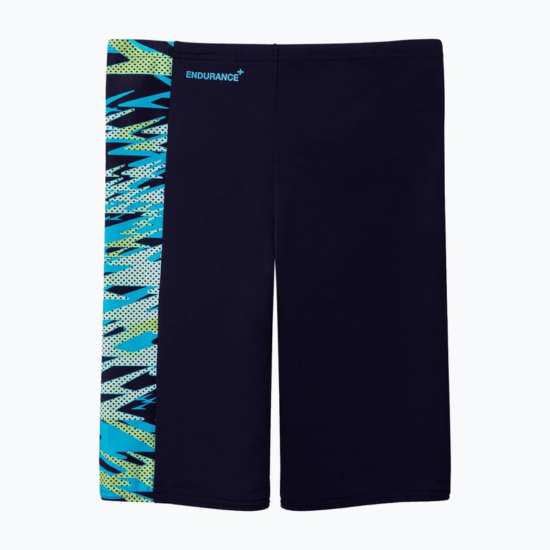 Dětské plavky jammer Speedo Hyperboom Splice Jammer anthracite/hyper teal 2
