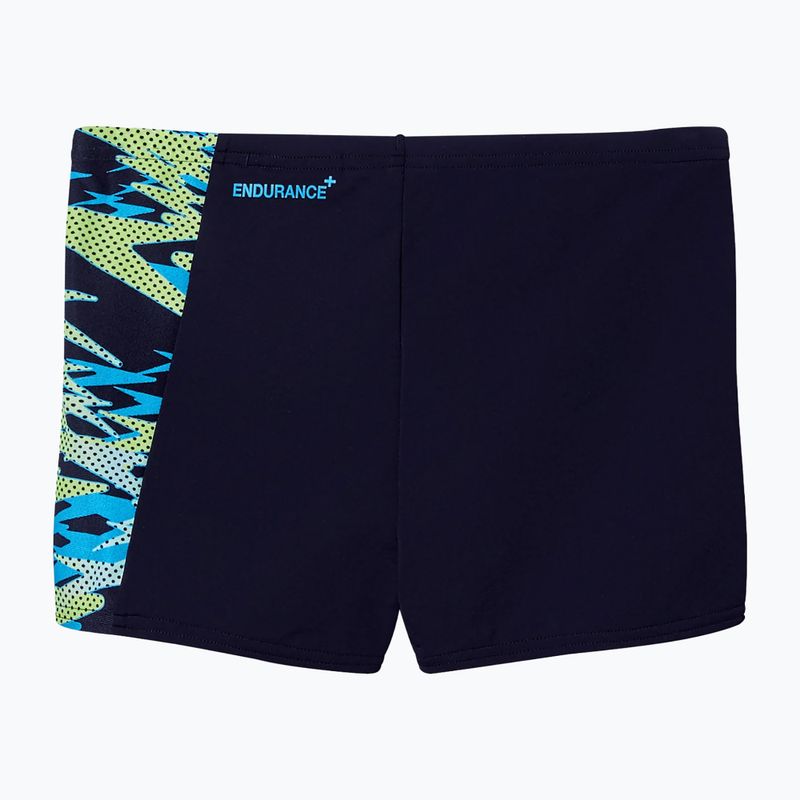 Chlapecké plavecké boxerky Speedo Hyperboom Splice Aquashort anthracite/hyper teal 2