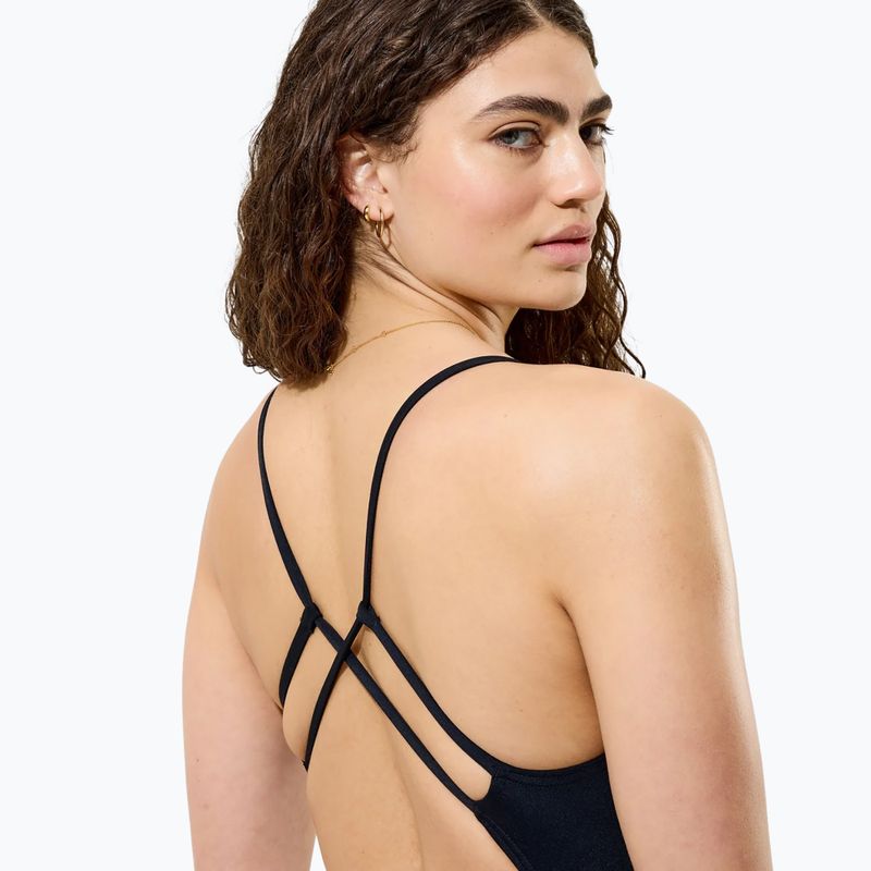Dámské jednodílné plavky Speedo Solid Endurancex Strappy Back team black 7