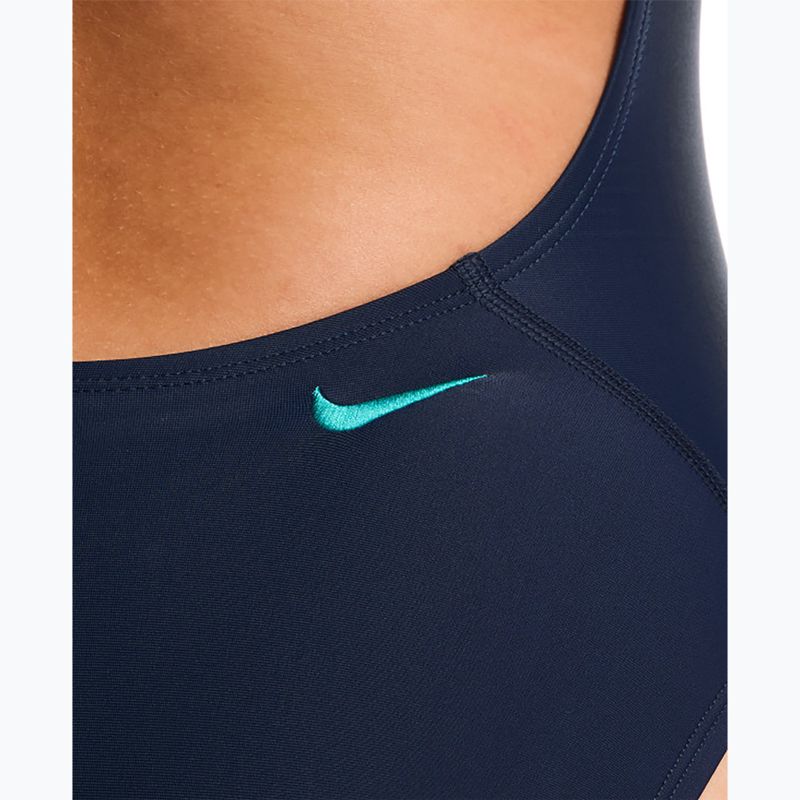 Dámské jednodílné plavky Nike Logo Graphic energy 5