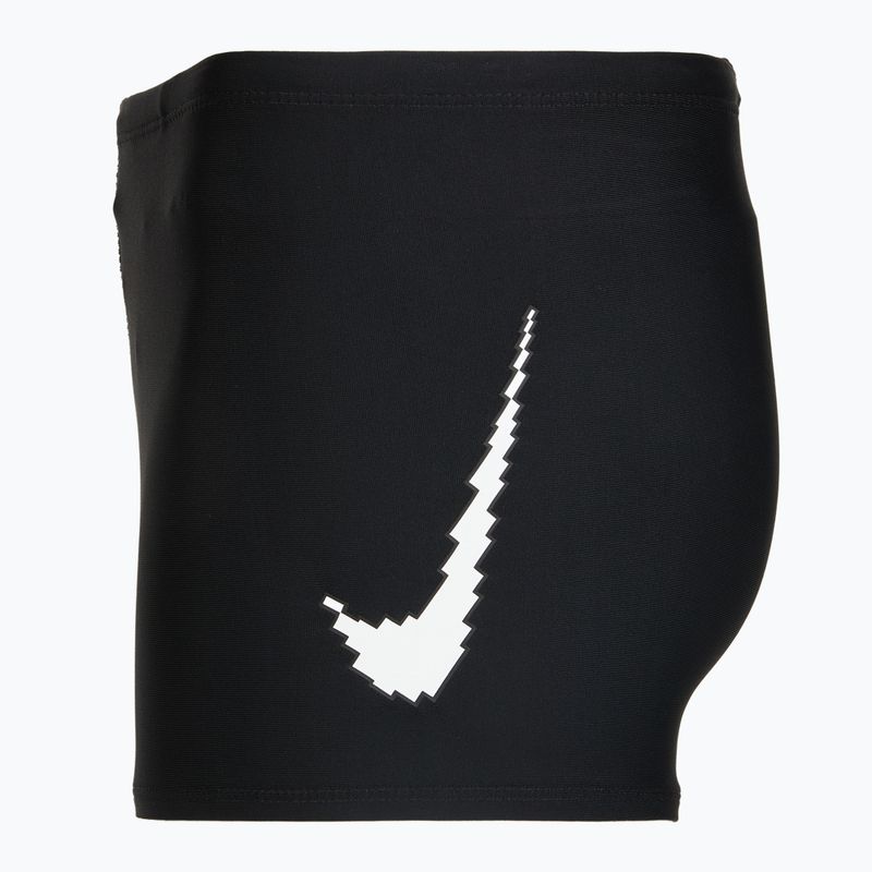 Chlapecké plavecké boxerky Nike Logo Graphic Square Leg black 3