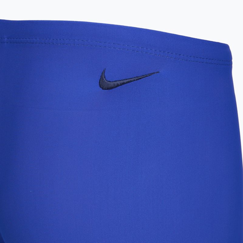 Chlapecké plavecké boxerky Nike Logo Graphic Square Leg game royal 4