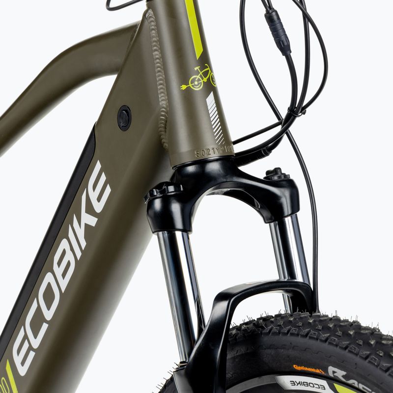 Jízdní kolo Ecobike el.SX300/X300 LG 12.8Ah zelená 1010404 11