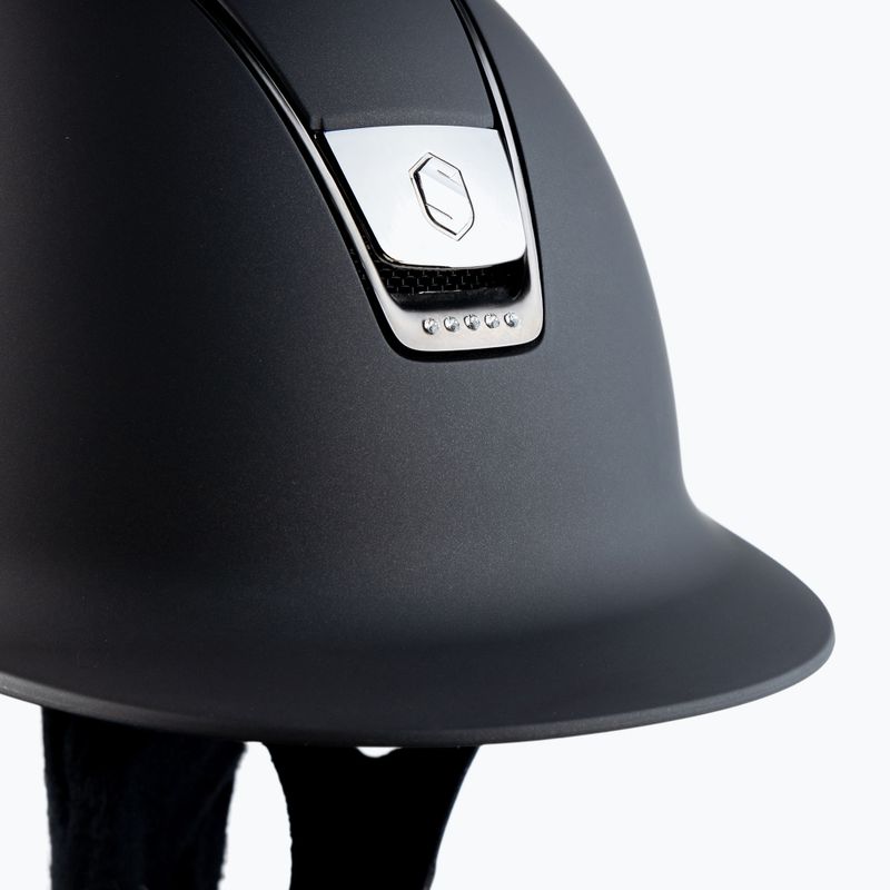 Samshield Shadowmatt 5 jezdecká přilba Swarovski hnědá 3125659667491 6