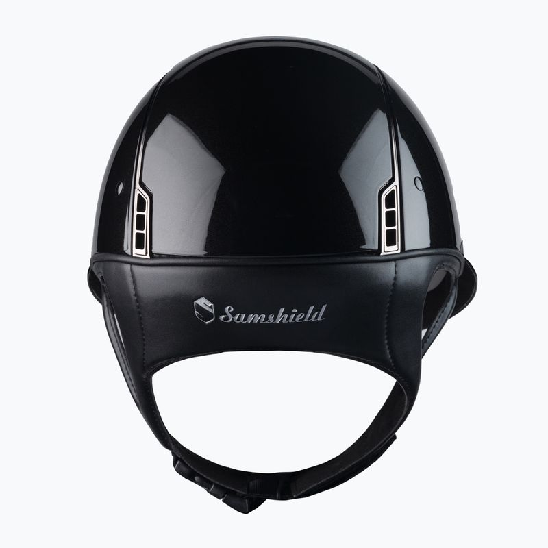 Samshield Miss Shieldshadow Lesklá jezdecká přilba černá 3125659030844 3