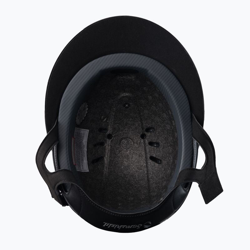 Samshield Miss Shieldshadow Lesklá jezdecká přilba černá 3125659030844 5