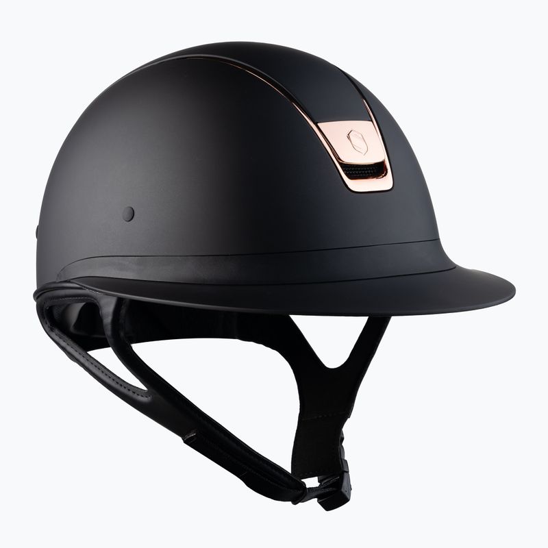 Samshield Miss Shield Shadowmatt Jezdecká přilba rose gold black 3125659493526