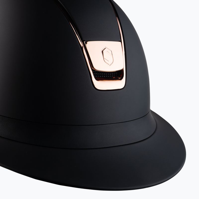 Samshield Miss Shield Shadowmatt Jezdecká přilba rose gold black 3125659493526 7