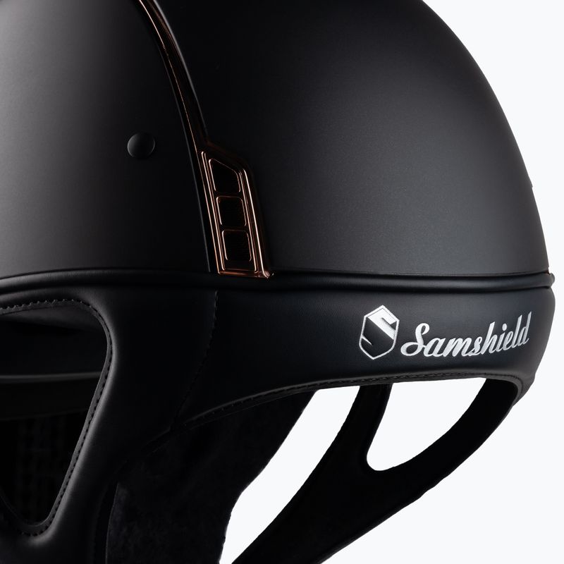 Samshield Shadowmatt dámská jezdecká přilba černá 3125659666777 7