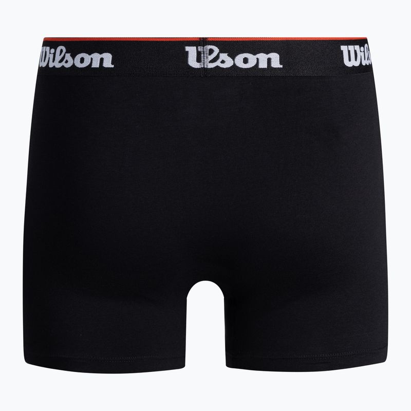 Pánské boxerky 2ks Wilson černé W875M-270M 4