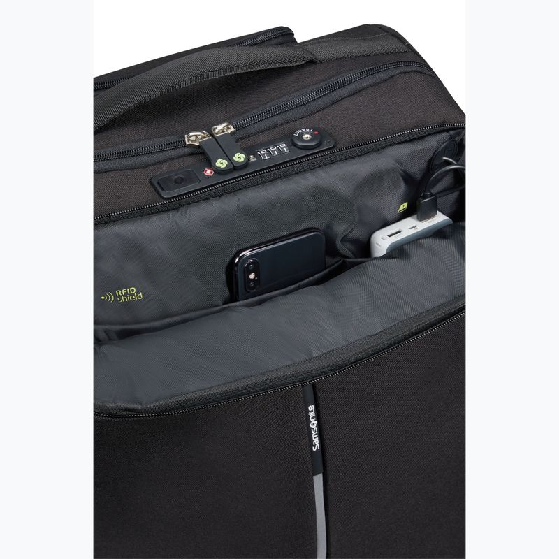 Cestovní kufr  Samsonite Securipack 39 l black steel 11