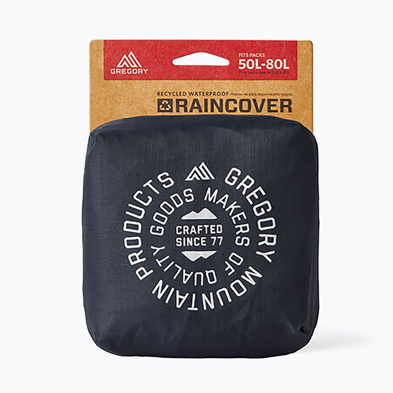 Pláštěnka na batoh Gregory Raincover 50L-80L černy 141347