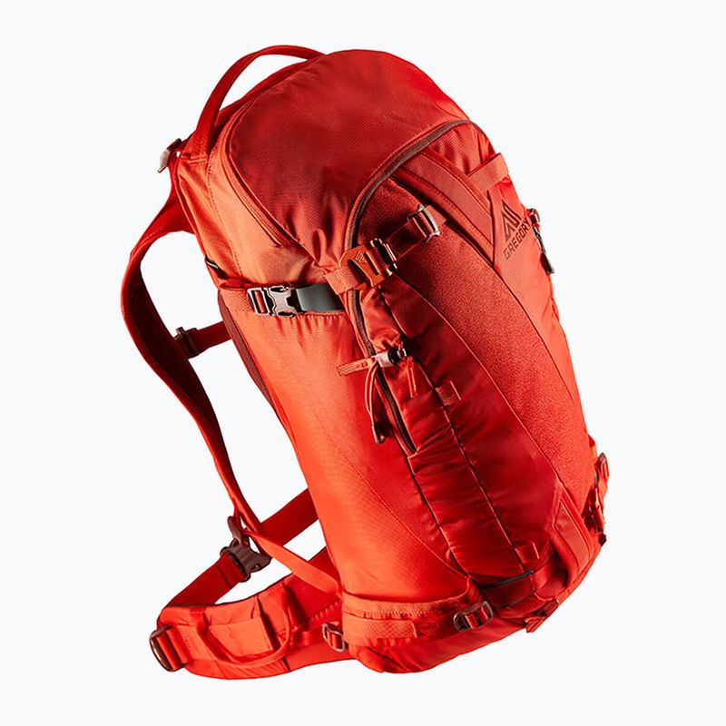 Pánský skialpinistický batoh   Gregory Targhee 32 l L lava red 3