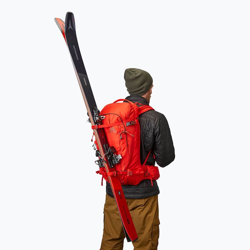 Pánský skialpinistický batoh   Gregory Targhee 32 l L lava red 6