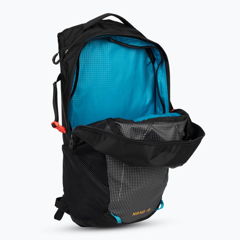 Gregory Nano 18 l techno black městský batoh 4