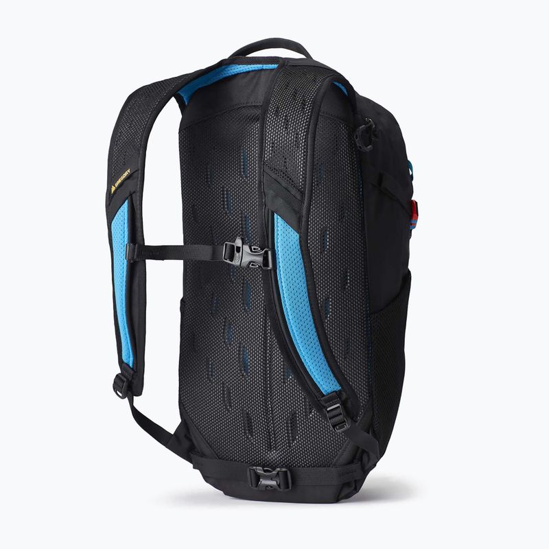 Gregory Nano 18 l techno black městský batoh 6