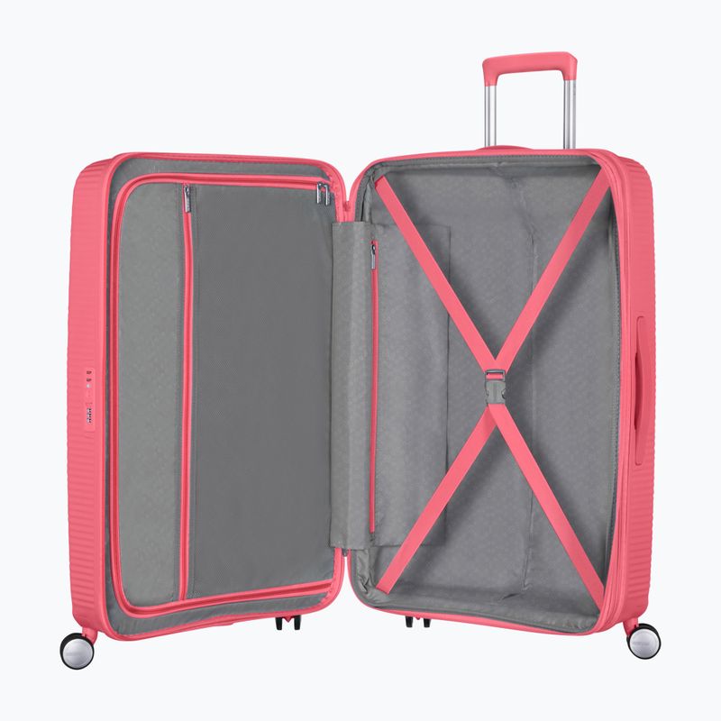 Cestovní kufr American Tourister Soundbox 77 110 l sun kissed coral 5