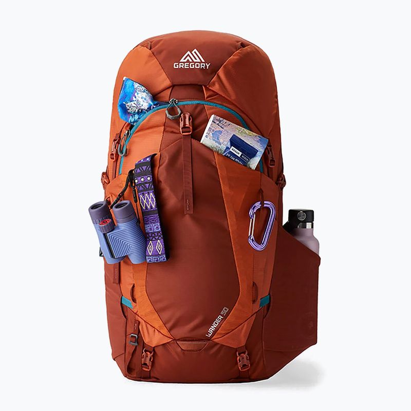 Dětský turistický batoh Gregory Wander 50 l Red Rock 3