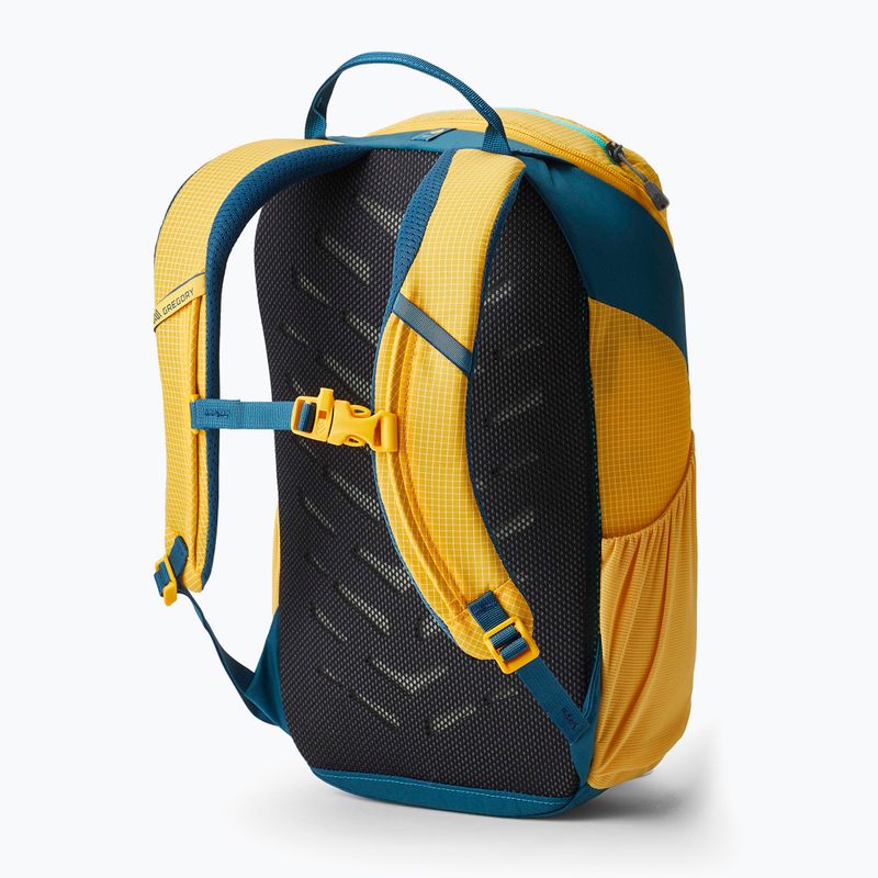 Dětský turistický batoh Gregory Wander 8 l aqua yellow 2