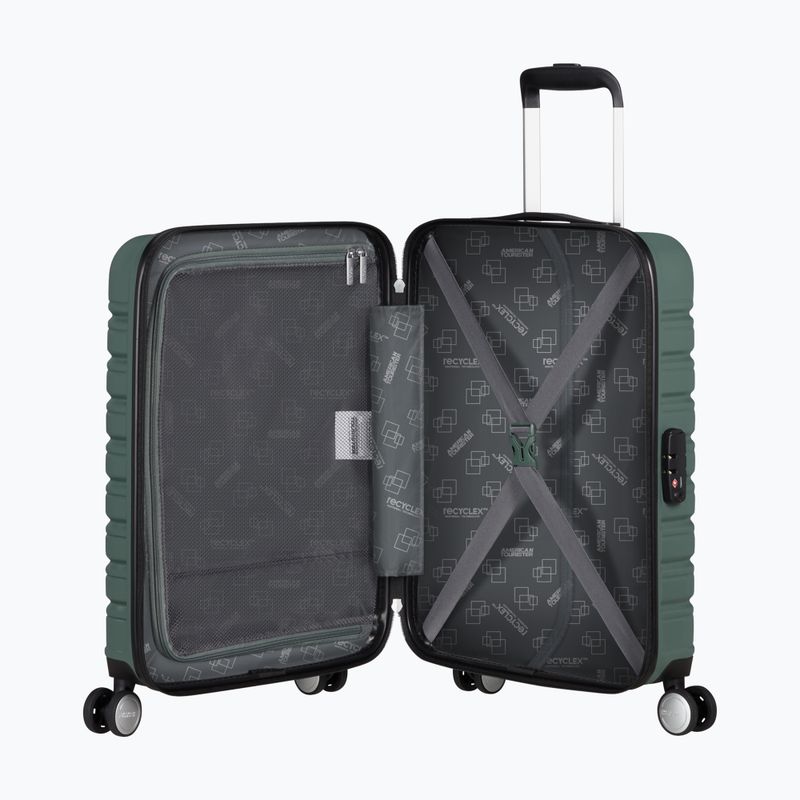 Cestovní kufr American Tourister Flashline Spinner 55 34 l dark forest 6