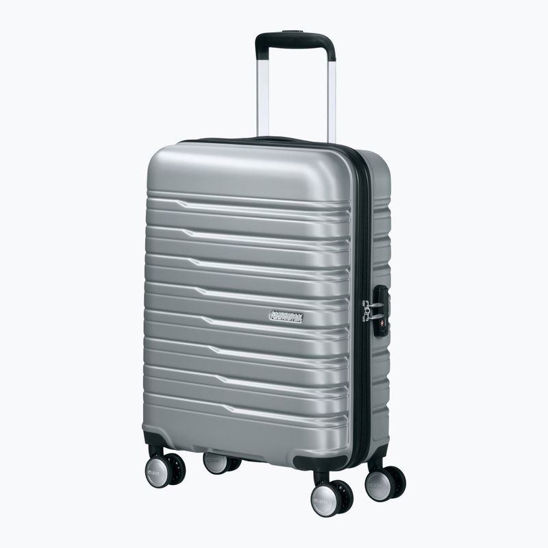 Cestovní kufr American Tourister Flashline Spinner 34 l sky silver 2