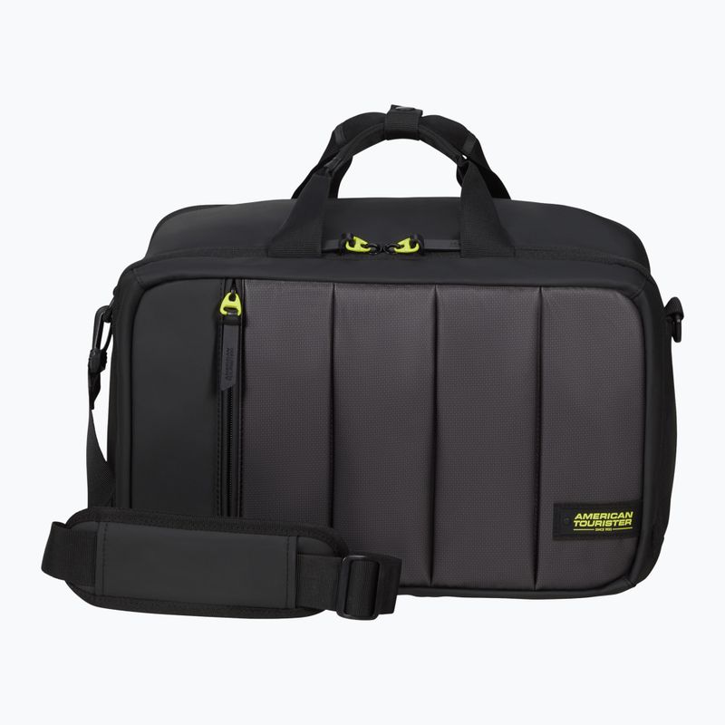 Palubní taška American Tourister 3-Way Boarding 23,5 l black/lime