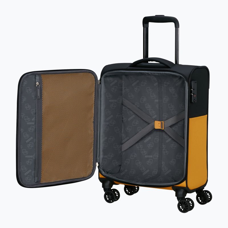 Cestovní kufr American Tourister Daring Dash 46 l black/yellow 6