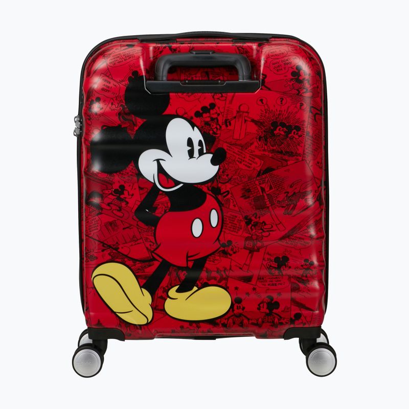 Cestovní kufr American Tourister Disney Wavebreaker 36 l mickey comics red 2