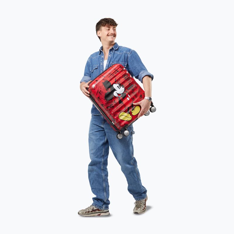 Cestovní kufr American Tourister Disney Wavebreaker 36 l mickey comics red 7