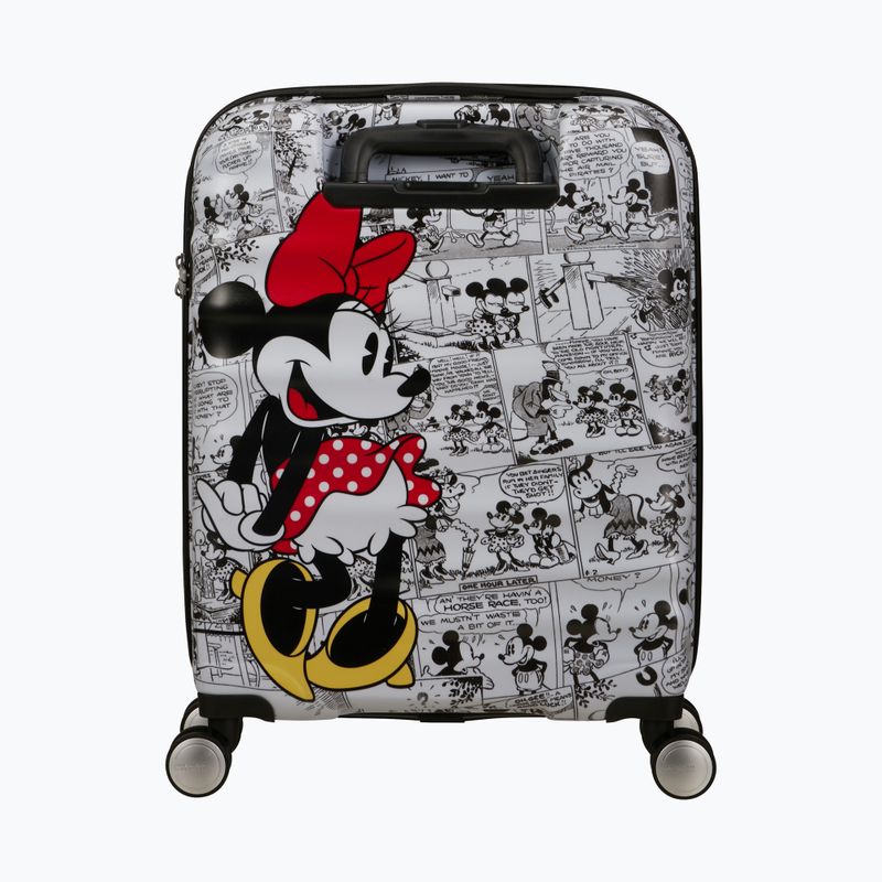 Cestovní kufr American Tourister Disney Wavebreaker 36 l minnie comics white 2