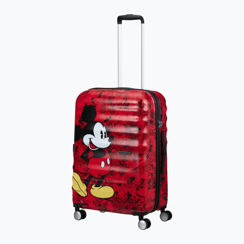 Cestovní kufr American Tourister Disney Wavebreaker 64 l mickey comics red 5